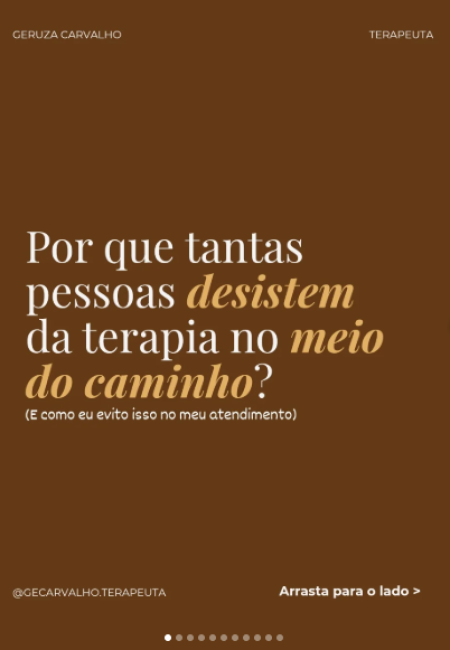 Terapeuta e Psicanalista clínica. atendimento particular e online. Geruza Carvalho.